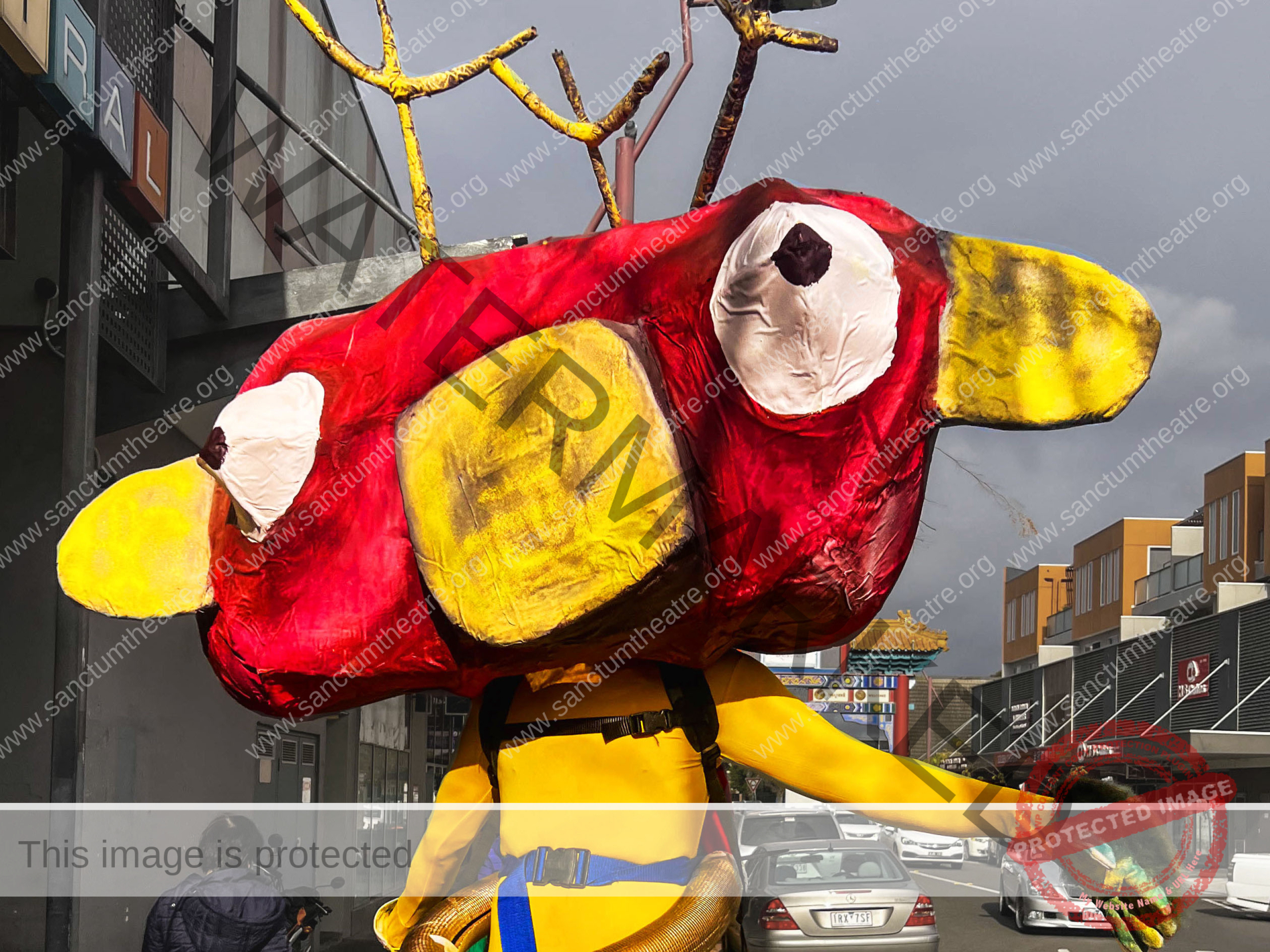 Sanctum Studios Planet Bird Colourful Jelly Sparkle