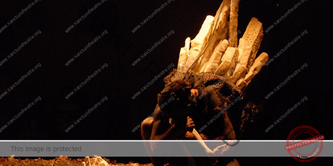 Sanctum Theatre - lament candles and compost